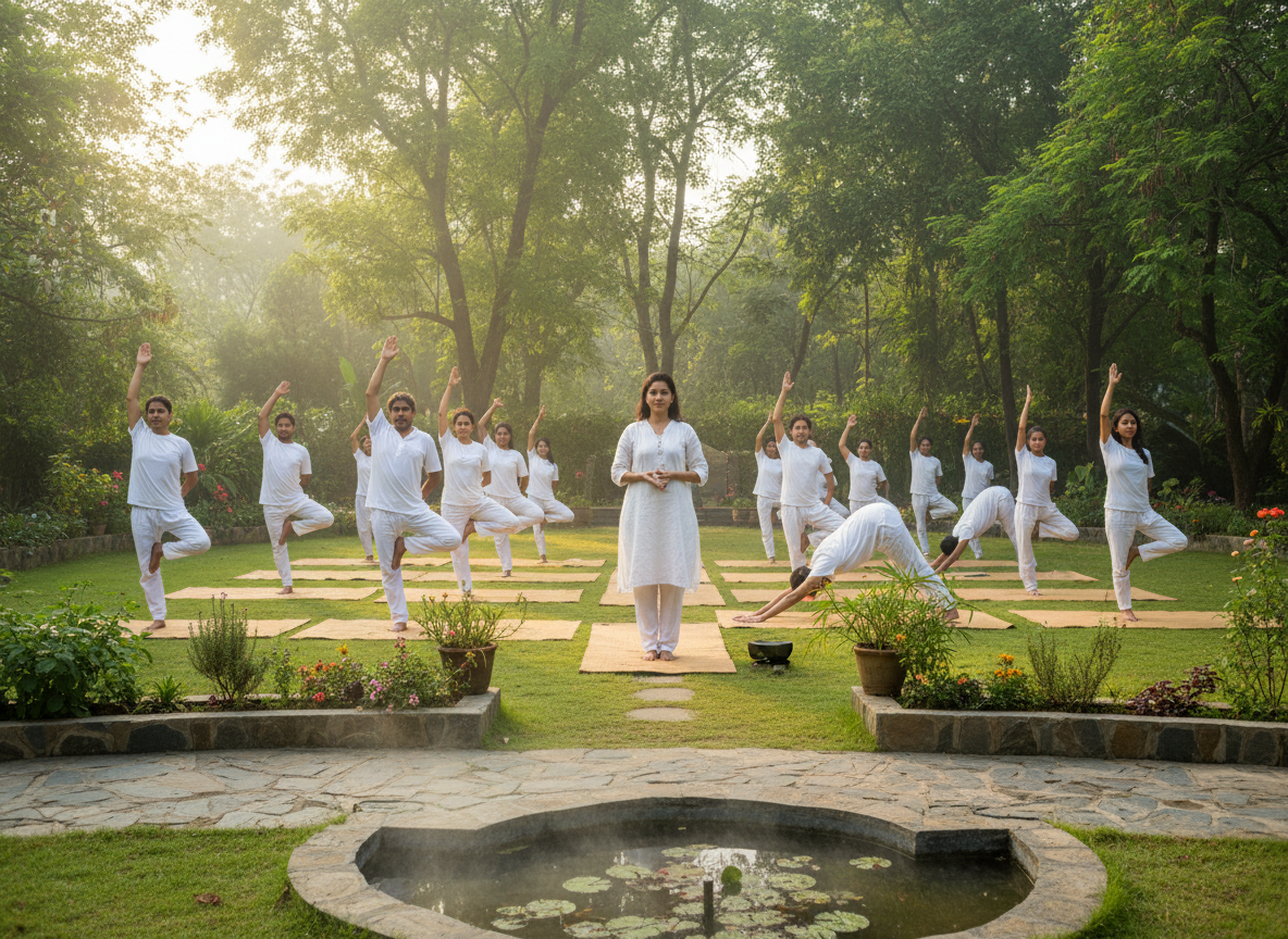 Yoga Naturopathy Outdoor Session